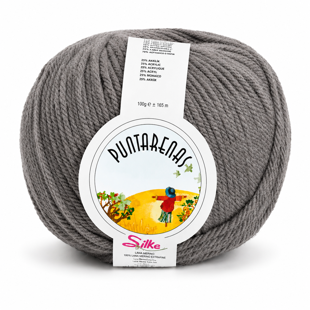 Lana PUNTARENAS - Silke - Colore: 834 - GRIGIO CHIARO - by LacariaRicami.Store