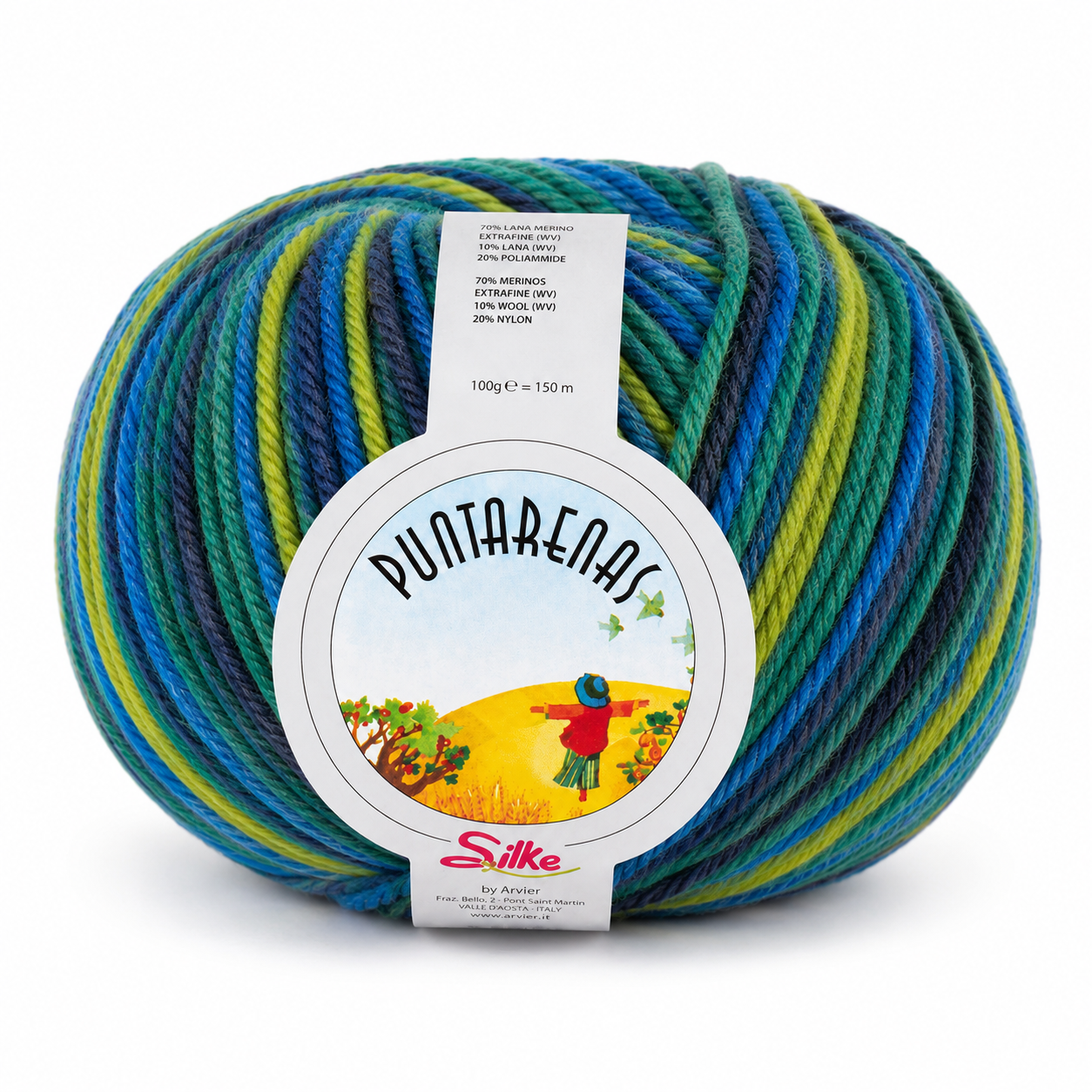 Lana PUNTARENAS COLOR - Silke - Colore: 003 - COLOR - by LacariaRicami.Store