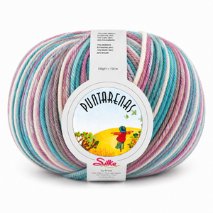 Lana PUNTARENAS COLOR - Silke - Colore: 007 - COLOR - by LacariaRicami.Store