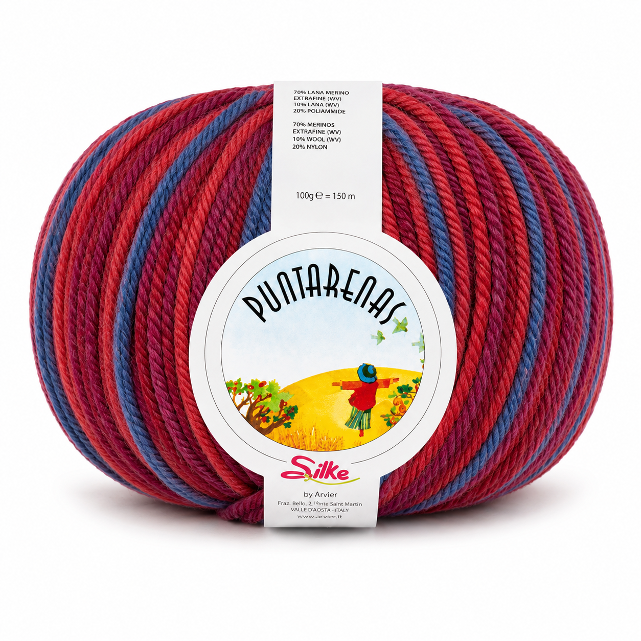 Lana PUNTARENAS COLOR - Silke - Colore: 012 - COLOR - by LacariaRicami.Store