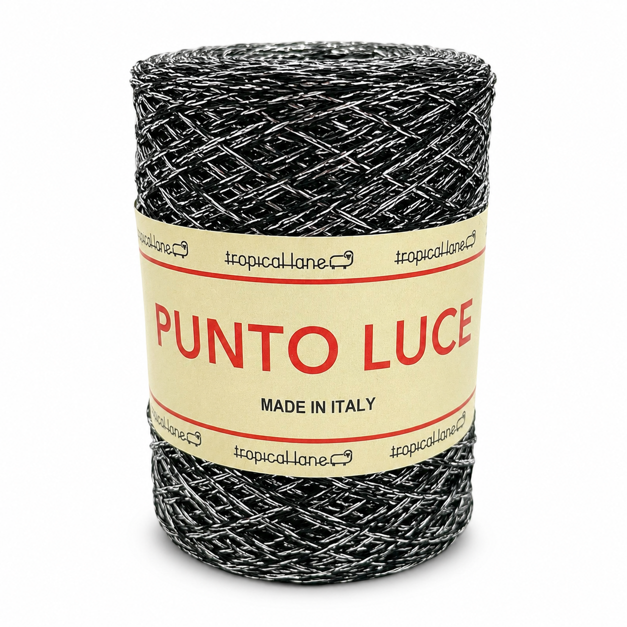 VISCOSA Punto Luce - Tropical Lane - Colore: 32 - NERO LUREX ARGENTO - by LacariaRicami.Store