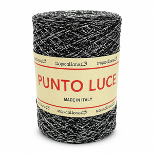 VISCOSA Punto Luce - Tropical Lane - Colore: 32 - NERO LUREX ARGENTO - by LacariaRicami.Store
