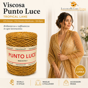 VISCOSA Punto Luce - Tropical Lane - Colore: - by LacariaRicami.Store