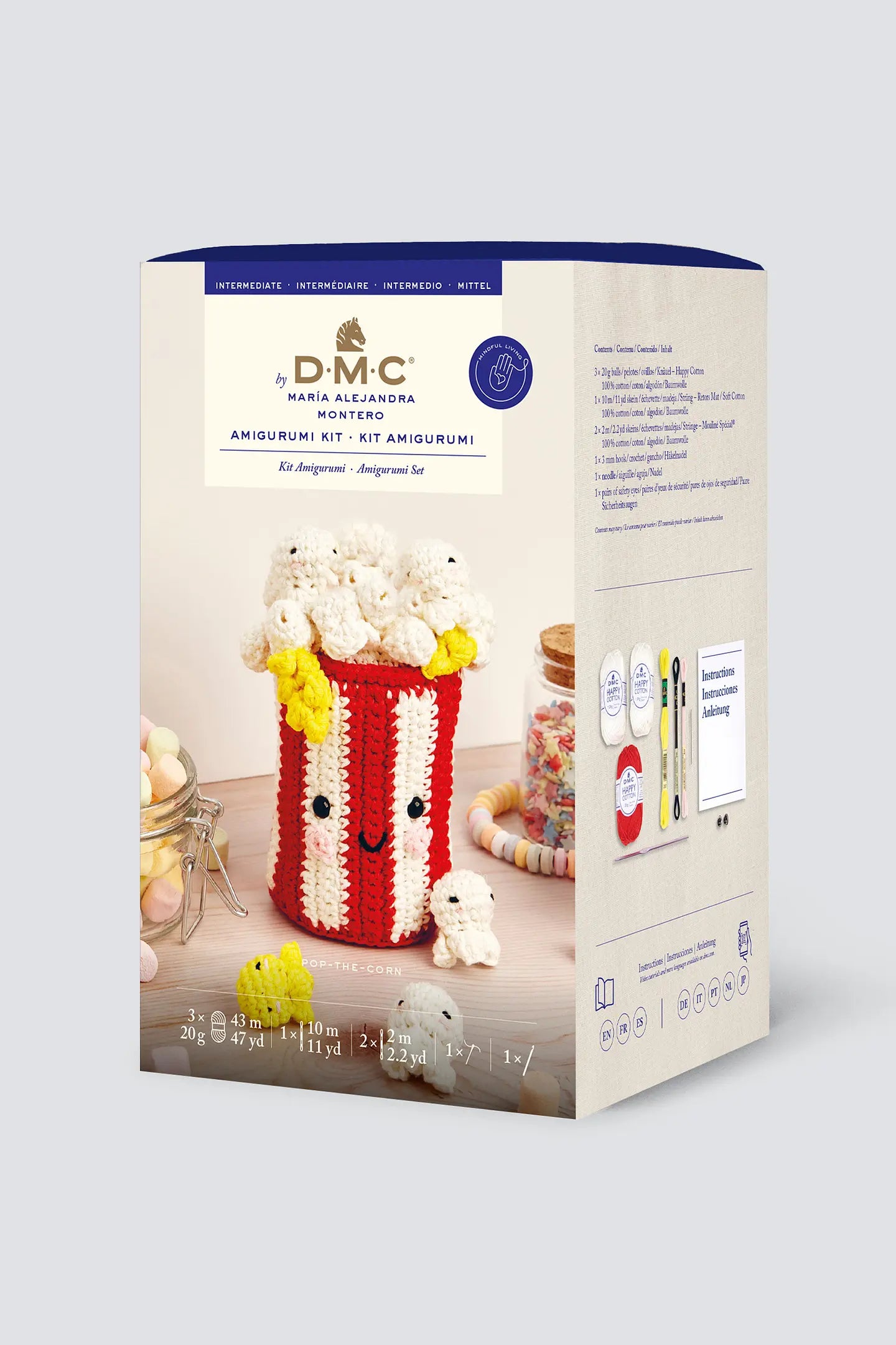 Popcorn Kit Amigurumi intermedio - DMC