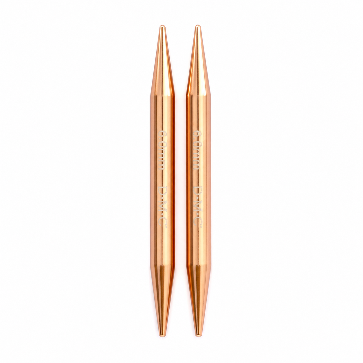 Ferri circolari Rose Gold Intercambiabili - DMC - Colore: Ferri circolari da - 9.0 mm - by LacariaRicami.Store