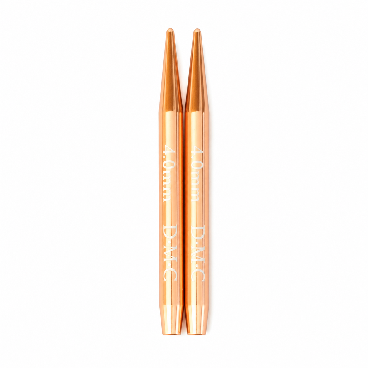 Ferri circolari Rose Gold Intercambiabili - DMC - Colore: Piccoli ferri circolari - 4.0 mm - by LacariaRicami.Store
