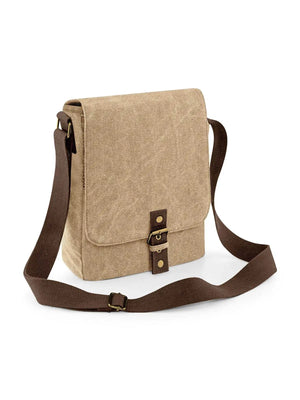 Borsa Reporter per iPad/Tablet in tela vintage - QD624 | Irresistibile - - LacariaRicami.Store