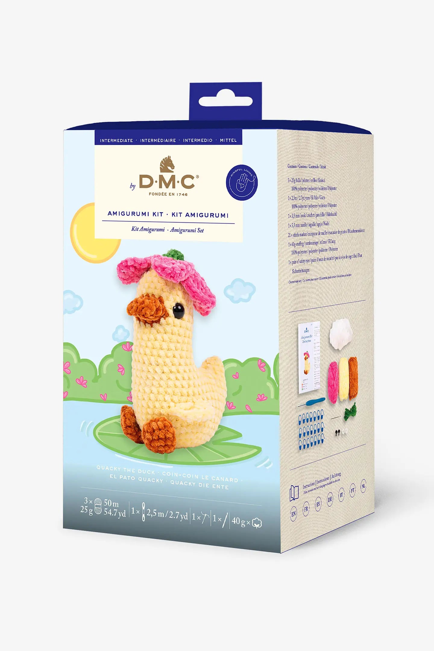 KIT Amigurumi - Quacky la Papera - DMC - Colore: - by LacariaRicami.Store