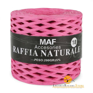 Rafia RAFFIA NATURALE - MAF Accessories - Colore: 18 - FUCSIA - by LacariaRicami.Store