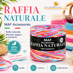 Rafia RAFFIA NATURALE - MAF Accessories - Colore: - by LacariaRicami.Store