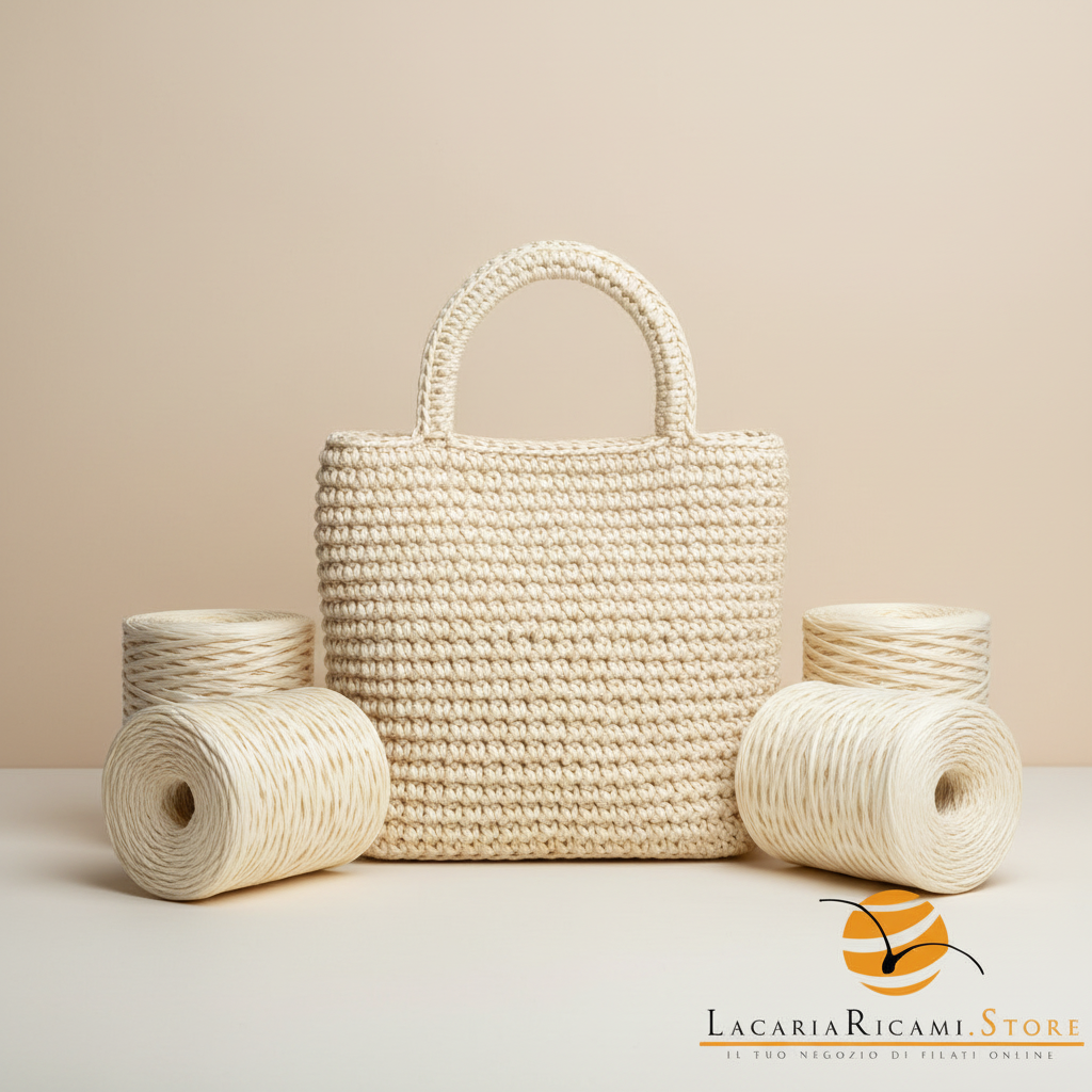 Rafia NATURALE - LacariaRicami.Store - Colore: - by LacariaRicami.Store