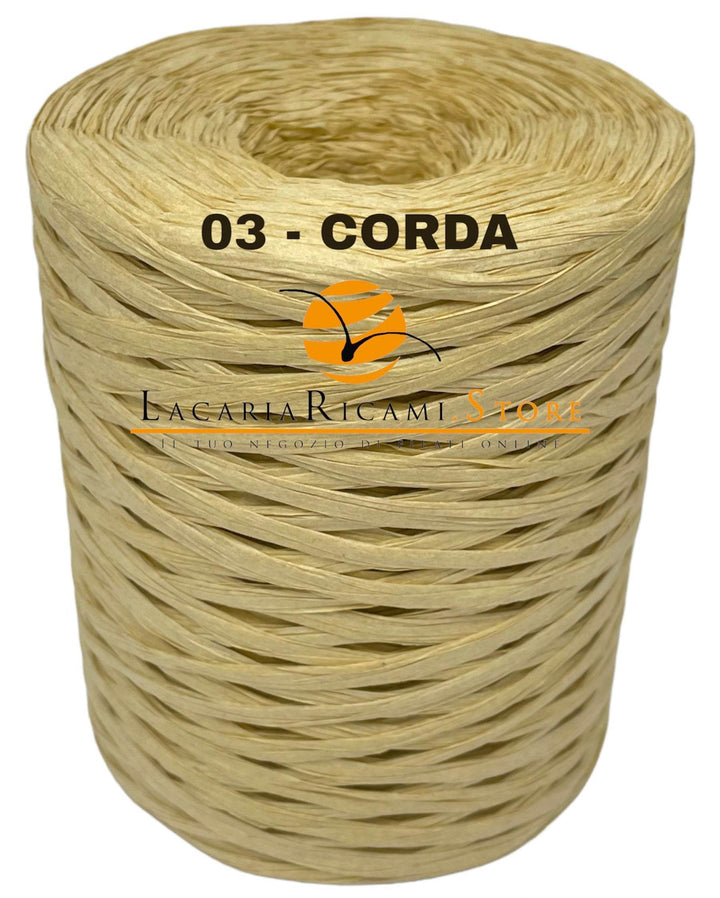 Rafia NATURALE - LacariaRicami.Store - - LacariaRicami.Store