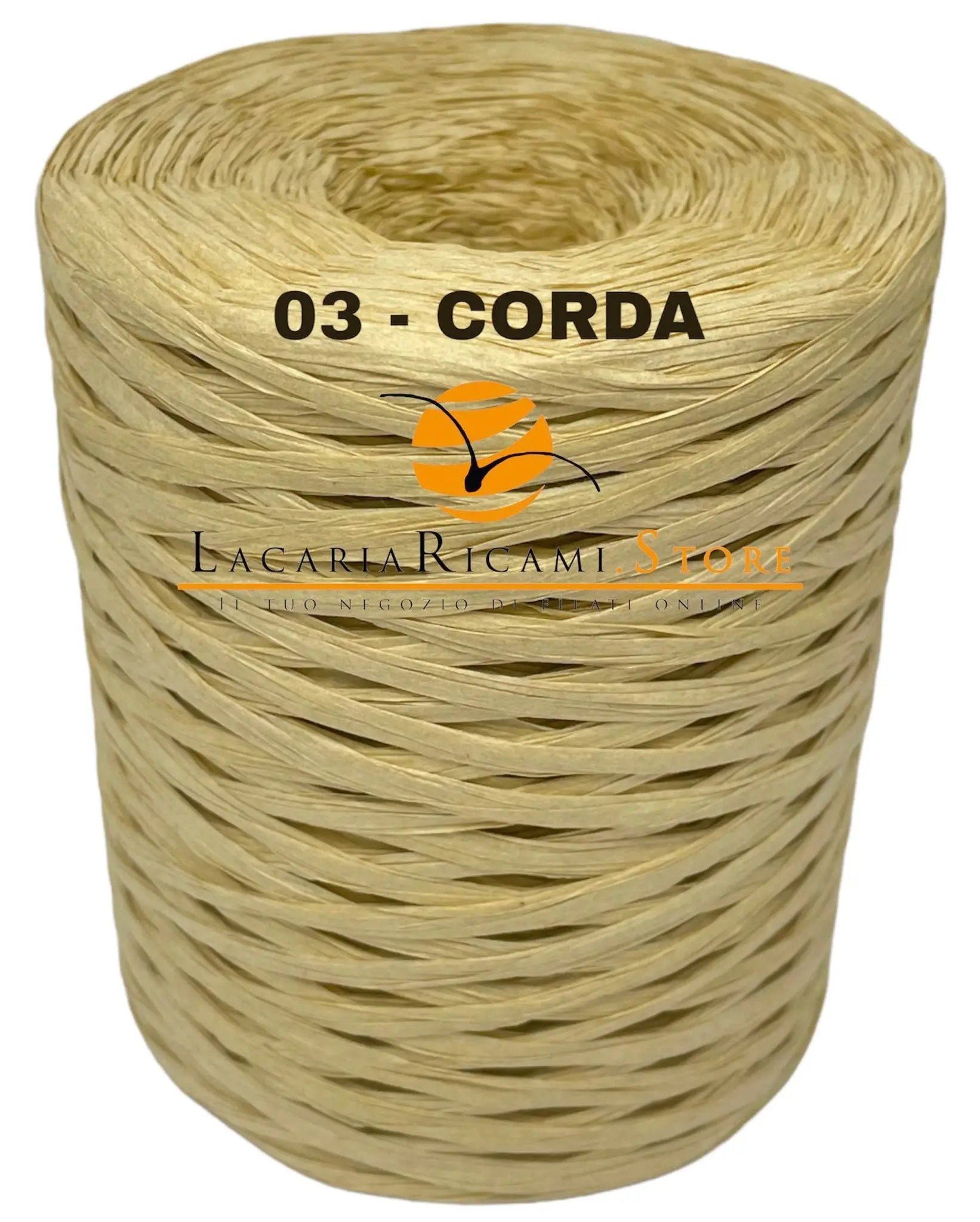Rafia NATURALE - LacariaRicami.Store - - LacariaRicami.Store