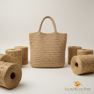 Rafia NATURALE - LacariaRicami.Store - Colore: - by LacariaRicami.Store