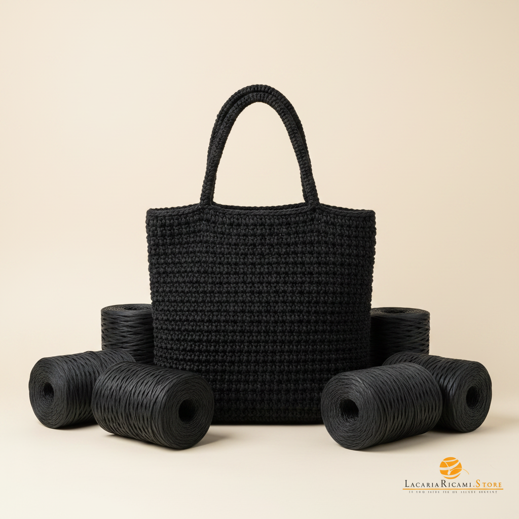 Rafia NATURALE - LacariaRicami.Store - Colore: - by LacariaRicami.Store