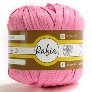 Viscosa RAFIA - GPTEX - Colore: 3655 - ROSA - by LacariaRicami.Store