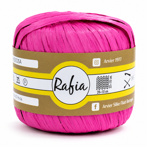 Viscosa RAFIA - GPTEX - Colore: 05 - FUCSIA - by LacariaRicami.Store