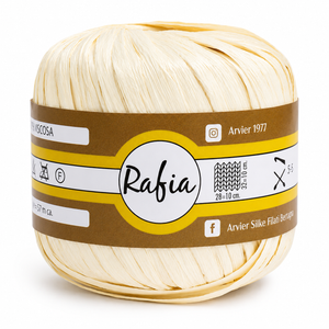 Viscosa RAFIA - GPTEX - Colore: 07 - BEIGE - by LacariaRicami.Store