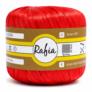 Viscosa RAFIA - GPTEX - Colore: 09 - CORALLO - by LacariaRicami.Store