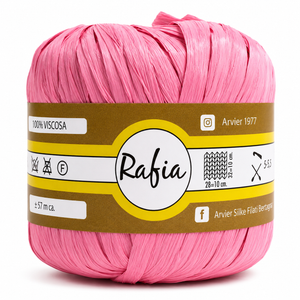 Viscosa RAFIA - GPTEX - Colore: 3655 - ROSA - by LacariaRicami.Store