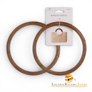 MANICI in Rattan - Colore: 14 Cm - CASTORO - by LacariaRicami.Store