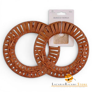 MANICI in Rattan - Colore: 15 Cm - CASTORO - by LacariaRicami.Store