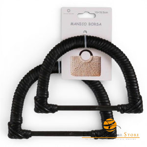 MANICI in Rattan - Colore: 15x10,5 Cm - NERO - by LacariaRicami.Store