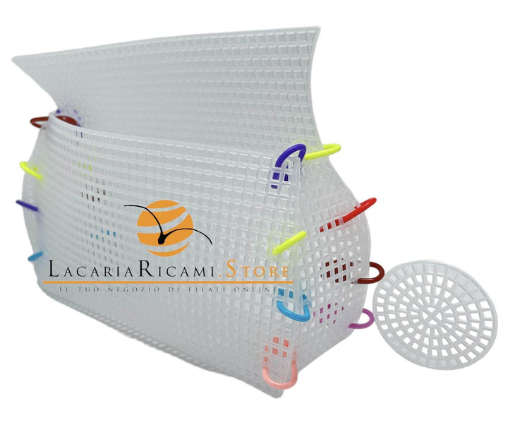 Rete Sagomata pochette 29,4x23 - - LacariaRicami.Store