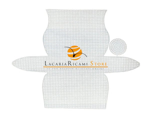Rete Sagomata pochette 29,4x23 - - LacariaRicami.Store