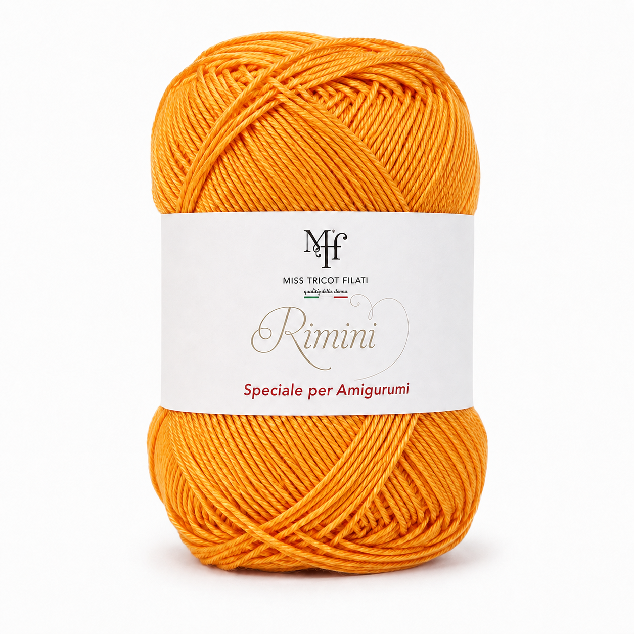 Cotone RIMINI - Miss Tricot Filati - Colore: 1014 - ARANCIO OCRA - by LacariaRicami.Store