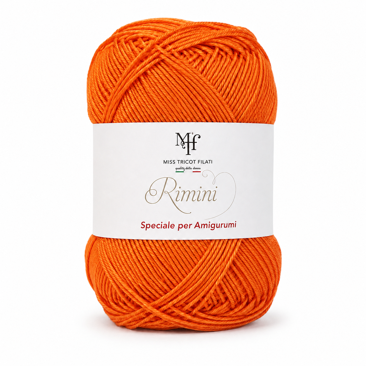 Cotone RIMINI - Miss Tricot Filati - Colore: 165 - ARANCIONE - by LacariaRicami.Store