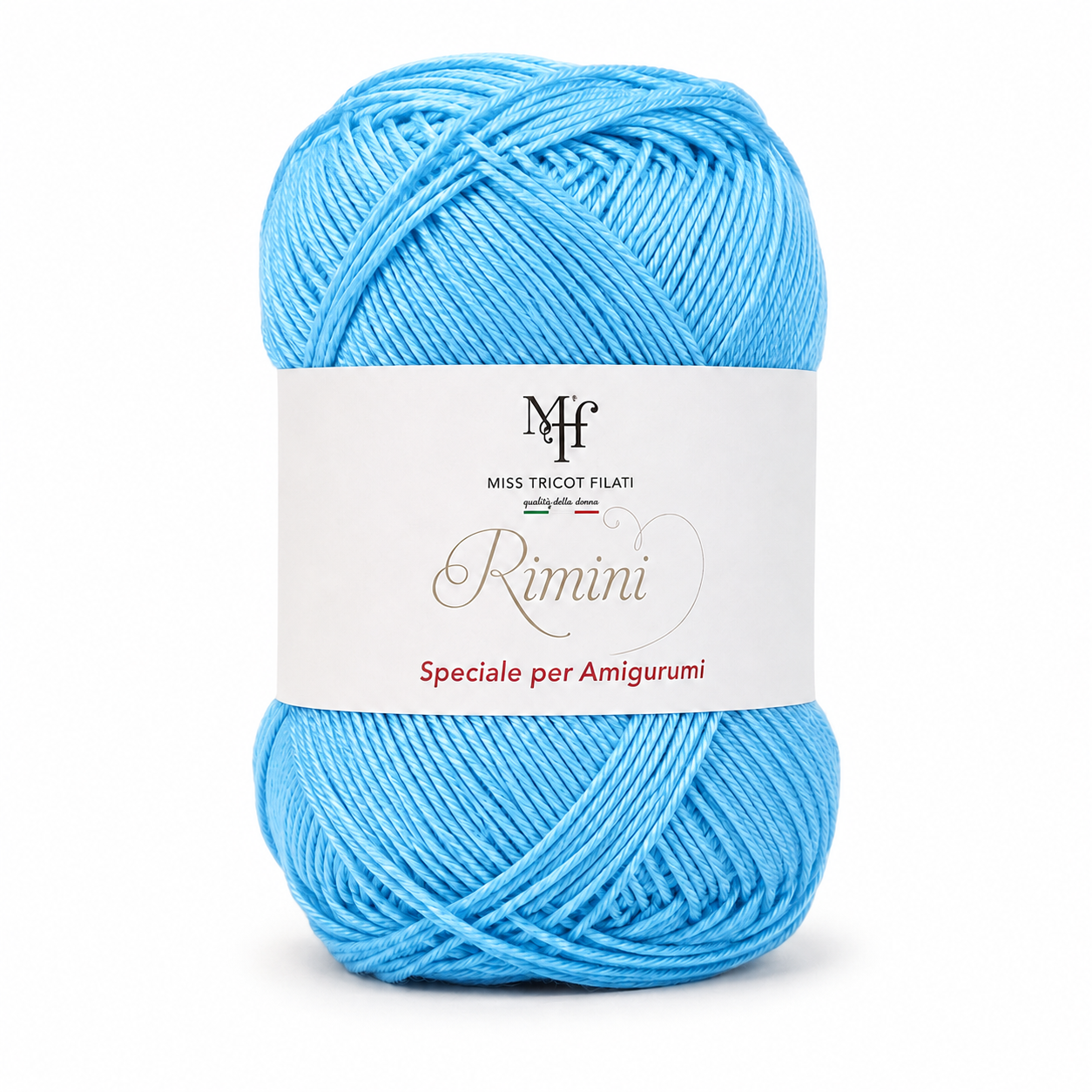 Cotone RIMINI - Miss Tricot Filati - Colore: 174 - TURCHESE - by LacariaRicami.Store