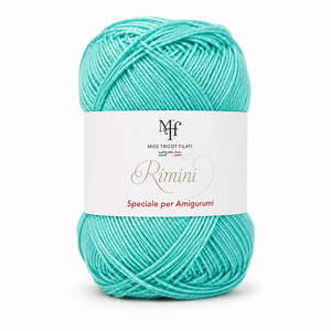Cotone RIMINI - Miss Tricot Filati - Colore: 175 - VERDE SMERALDO - by LacariaRicami.Store