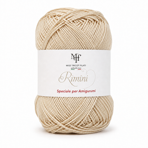 Cotone RIMINI - Miss Tricot Filati - Colore: 2140 - ECRÚ - by LacariaRicami.Store