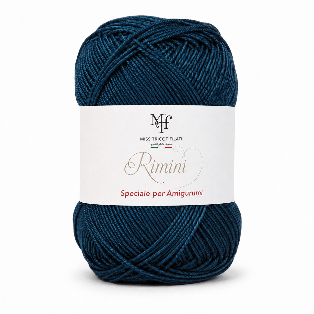 Cotone RIMINI - Miss Tricot Filati - Colore: 279 - VERDE PETROLIO - by LacariaRicami.Store