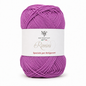Cotone RIMINI - Miss Tricot Filati - Colore: 3224 - GLICINE - by LacariaRicami.Store