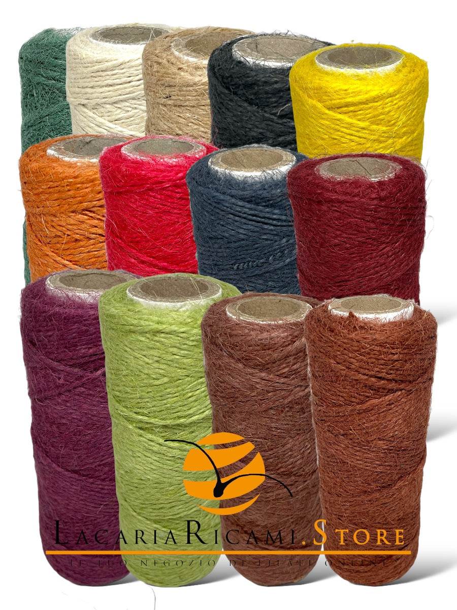 ROCCHE Juta Naturale - LacariaRicami.Store | Autentico Filato Rustico - - LacariaRicami.Store