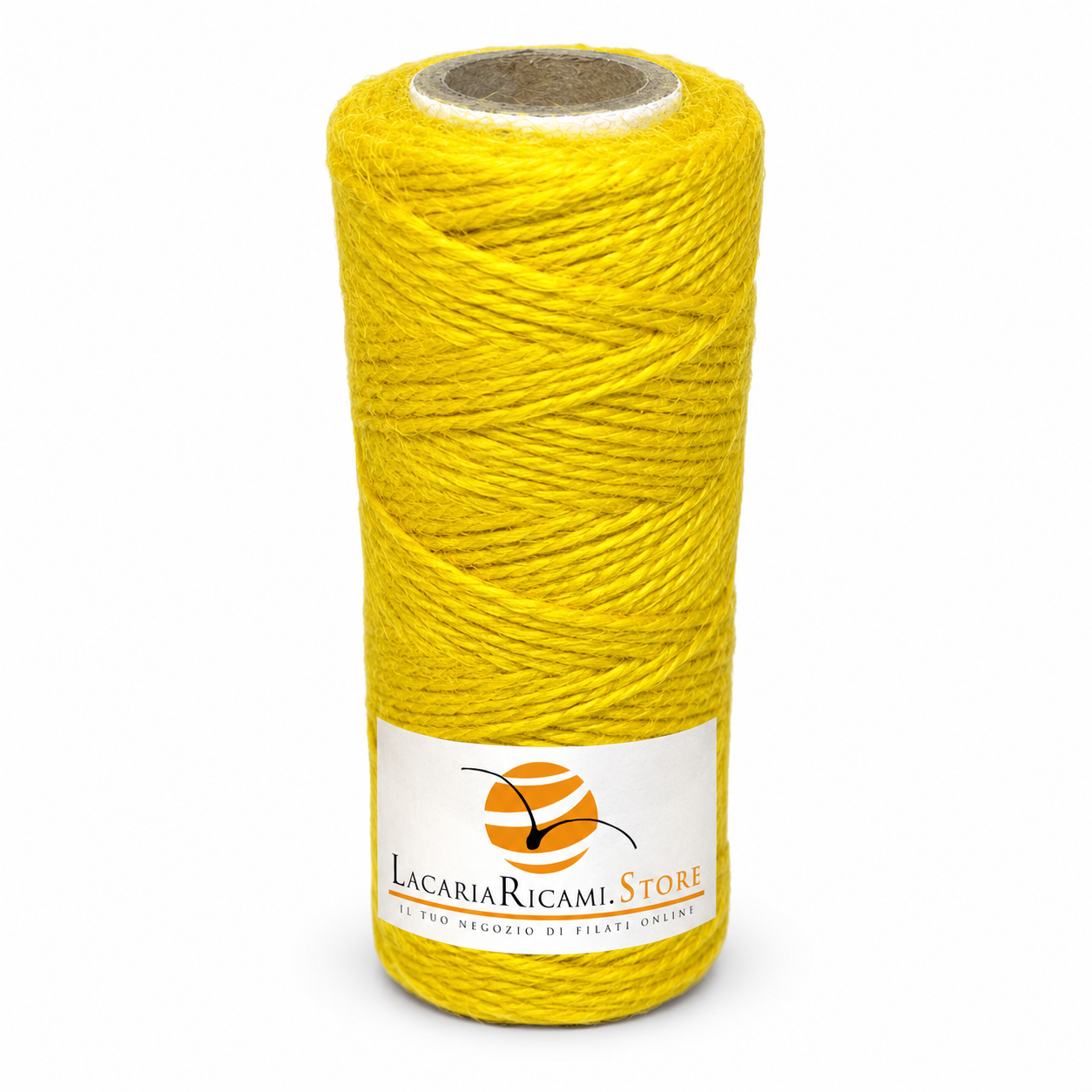 ROCCHE Juta Naturale - LacariaRicami.Store - Colore: 04 - GIALLO - by LacariaRicami.Store