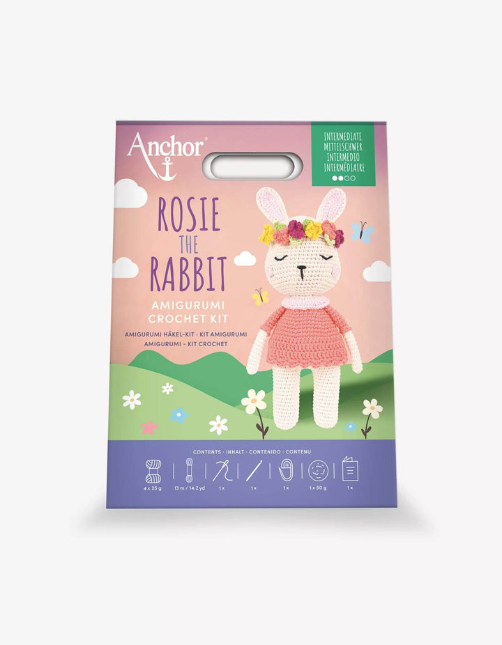 Kit Amigurumi Rosie The Rabbit - Anchor - - LacariaRicami.Store