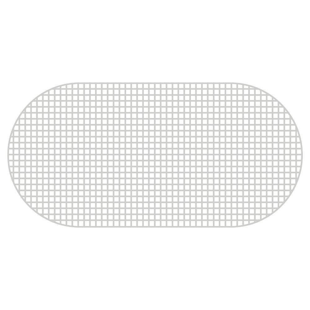 Rete Sagomata fondo per cesto 45x30,5cm - - LacariaRicami.Store