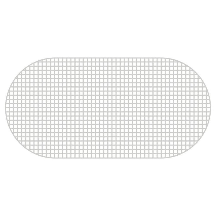 Rete Sagomata fondo per cesto 45x30,5cm - - LacariaRicami.Store