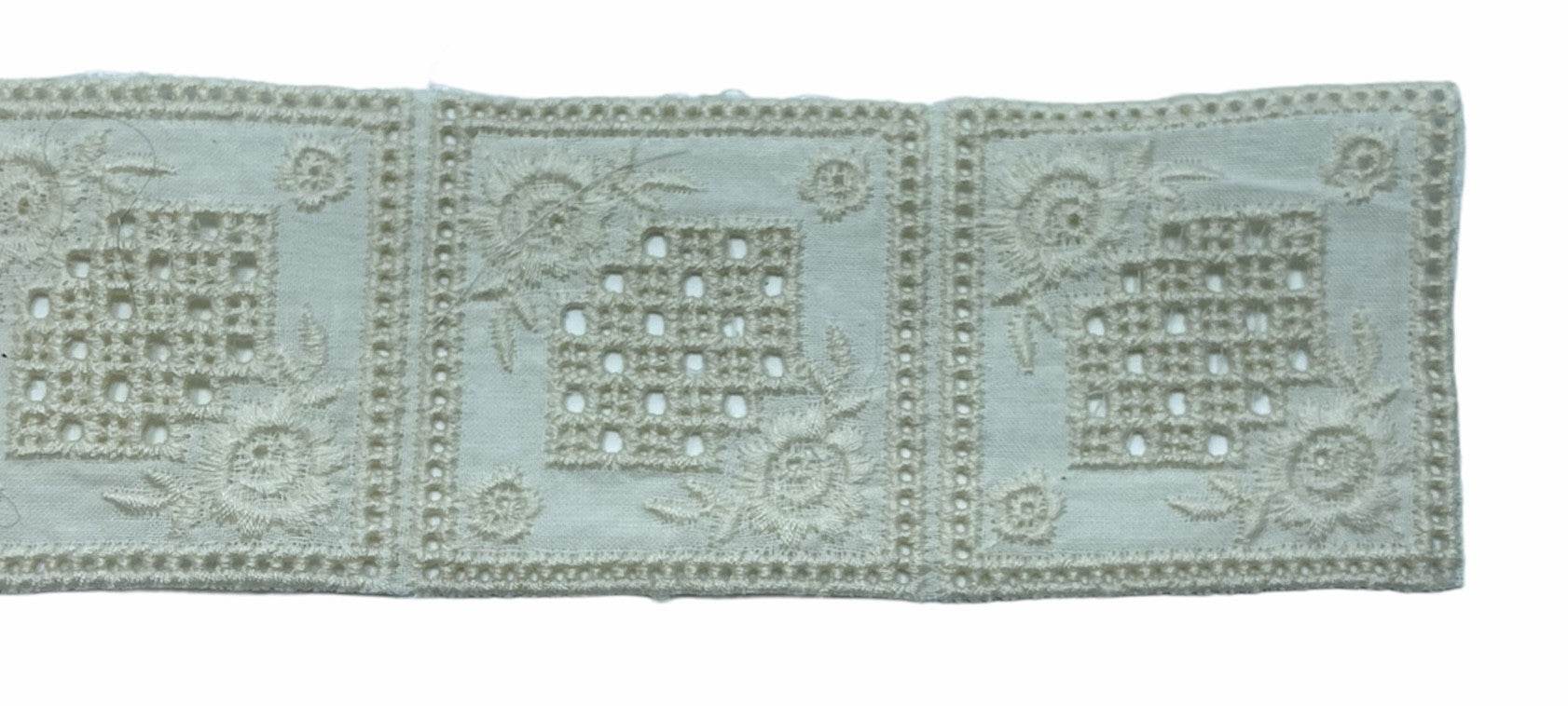Pizzo Ricamo SANGALLO Tramezzo | Magnifico - - LacariaRicami.Store