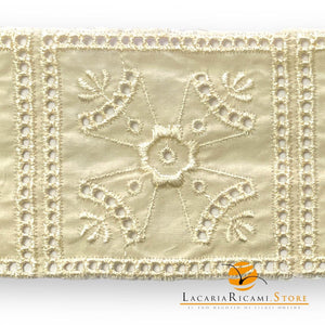 Pizzo Ricamo SANGALLO Tramezzo | Magnifico - - LacariaRicami.Store