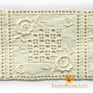 Pizzo Ricamo SANGALLO Tramezzo | Magnifico - - LacariaRicami.Store
