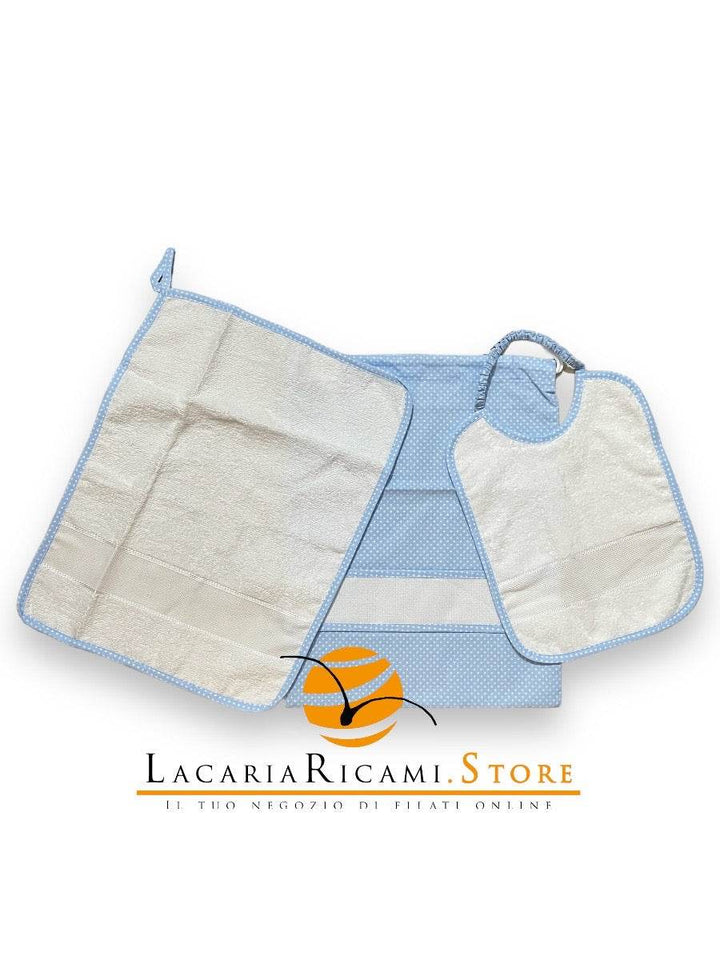 SET ASILO con Tela Aida Ricamabile 3 Pezzi - - LacariaRicami.Store