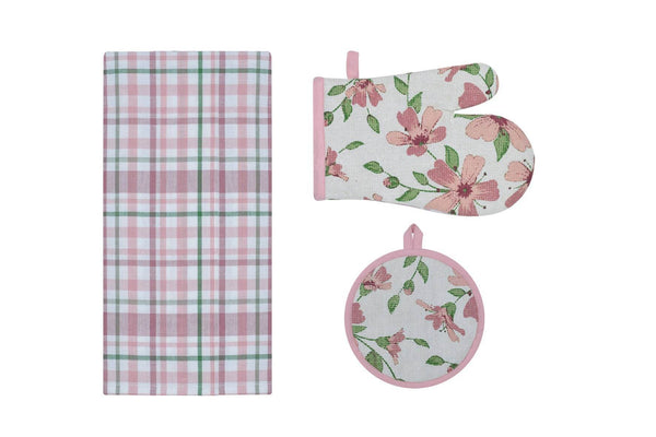 SET CALISE S01 - 06 ROSA CON FIORI
