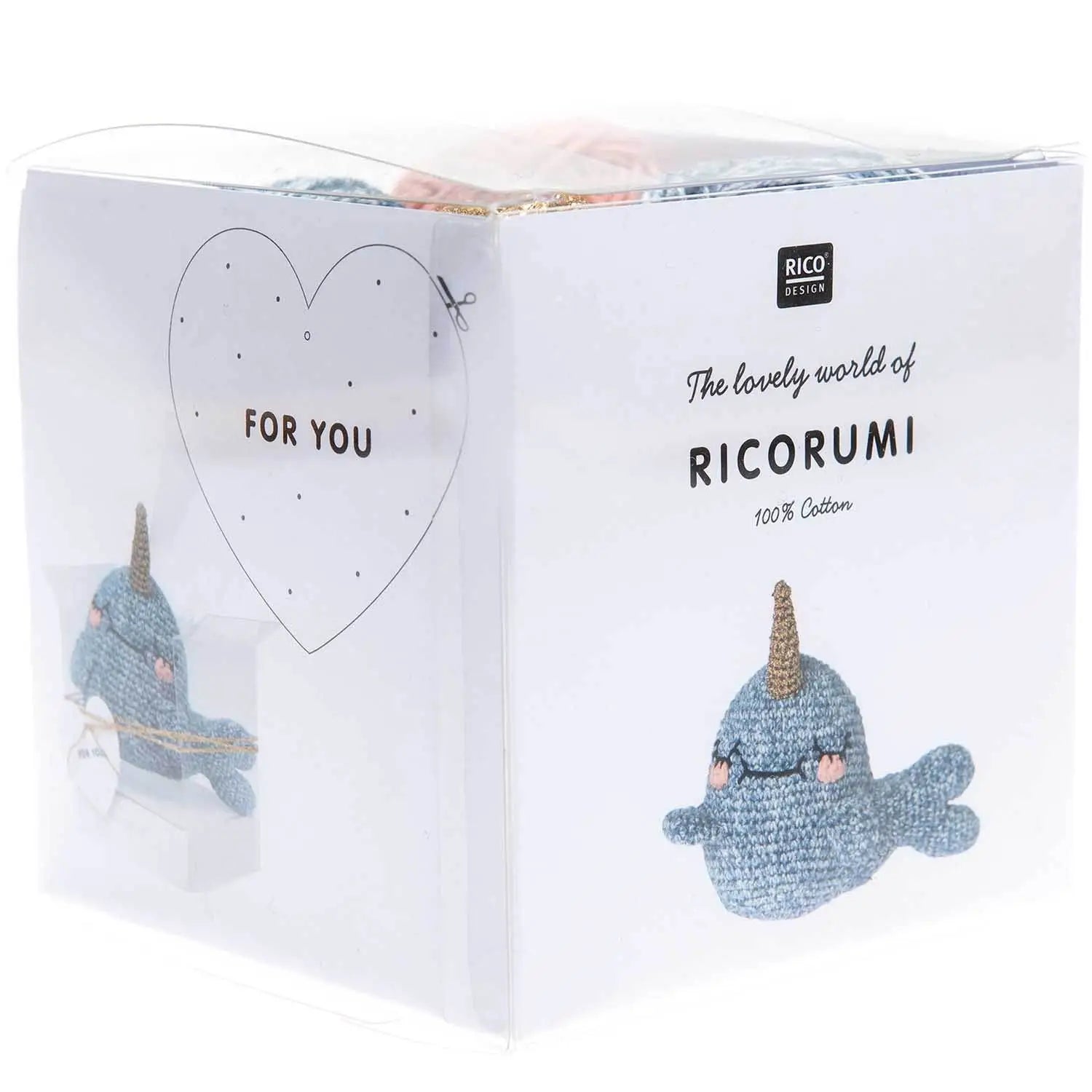 Set Ricorumi Narwhal - Rico Design | Meraviglioso - - LacariaRicami.Store