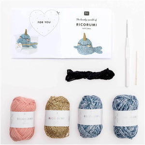 Set Ricorumi Narwhal - Rico Design | Meraviglioso - - LacariaRicami.Store