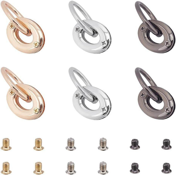 SET Occhiello a Vite Ovale con Gancio - MAS Srl - - LacariaRicami.Store