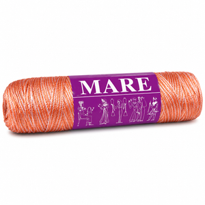 VISCOSA Seta Mare - ISPE - Colore: 004 - MANDARINO PANNA SFUMATO - by LacariaRicami.Store